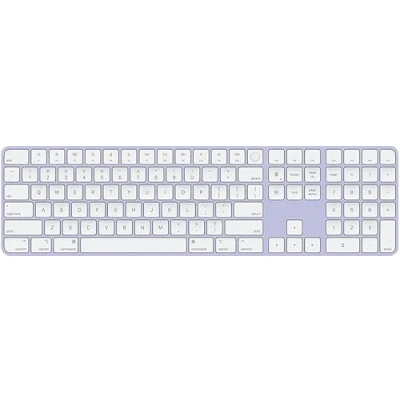 Image de Apple Magic Keyboard avec Touch ID and Numeric Keypad (AZERTY Français) Violet (Reconditionné)