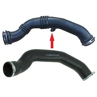 Image de TURBORURY Compatible/remplacement pour tuyau de refroidissement intermédiaire Turbo Volvo S40 V50 C30 C70 2.0 D 2008r 2010 31261897