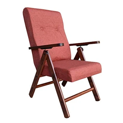 Image de LIBEROSHOPPING.eu LA TUA CASA IN UN CLICK Fauteuil Transat Bois Inclinable 4 Positions MOLISANA Maison Salon (Terre d&#039;afrique)
