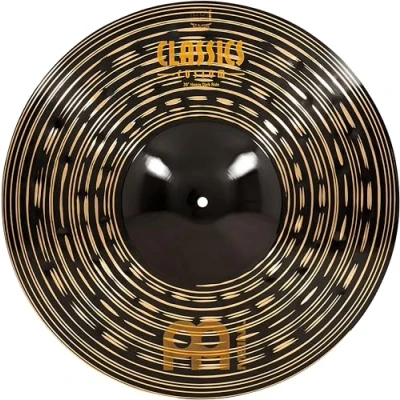 Image de Meinl Cymbals Classics Custom Dark Cymbale Ride Heavy 20 pouces (50,80cm) pour Batterie B12 Bronze, Finition Sombre, Fabriquée en Allemagne (CC20HDAR)