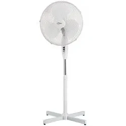Image de Ventilateur sur pied PROFILE 40CM 3 vitesses Oscillation automatique Blanc
