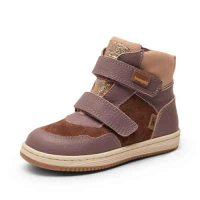 Image de Bisgaard Matty TEX Unisex Bottines pour enfants, Taille: 23, Plum Cuir et textile