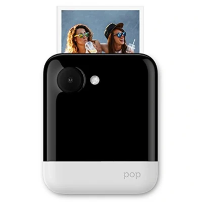 Image de Polaroid Appareil photo numérique à impression instantanée POP 9 cm x 10 avec technologie d&#039;impression ZINK sans encre Blanc