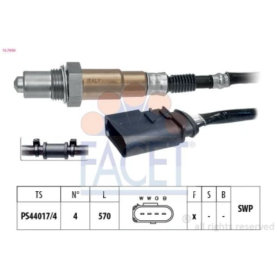 Image de Sonde lambda FACET 10.7600