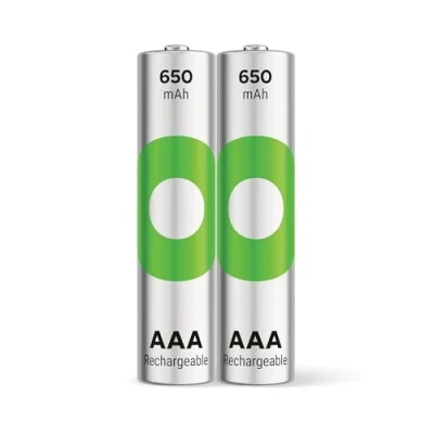 Image de GP ReCyko Pile rechargeable LR3 (AAA) NiMH 650 mAh 1.2 V 2 pc(s)