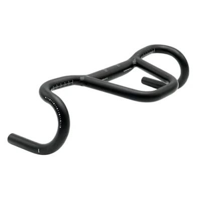 Image de REDSHIFT Kitchen Sink Low Flare Handlebar with Loop for Road, Gravel, Touring, and Commuter Bikes, Aluminum Drop Bar, 31.8mm Clamp, 20mm of Rise, 47cm Width
