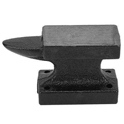 Image de enclume de loisir en fonte, mini forgeron, d&#039;établi portable, solide et durable, pour aplatir former des surfaces travail polies fraisées