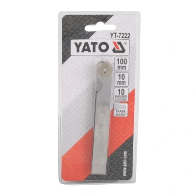 Image de YATO YT 7222 Jauge d¿épaisseur 0.05 0.5 10
