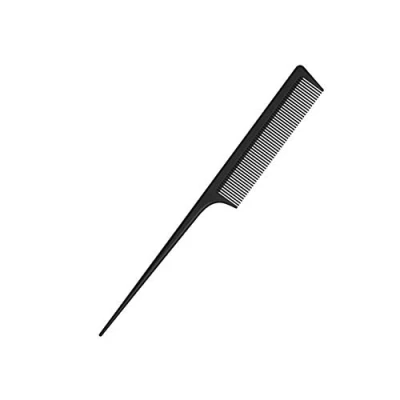 Image de JeoPoom Peigne Queue Antistatique, Fibre Carbone à Professionnel Coupe De Cheveux Pour Salon Coiffure, Les et Hommes Femmes Avec DifféRents Types