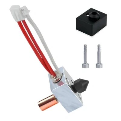 Image de BZ 3D Kit Hotend Ender 3 S1 de Bloc Chauffant Extrudeuse Extruder Sprite/Pro,Bimétallique Heatbreak,Buse Acier Trempé 0.4 pour S1,Ender Pro,S1 Plus,CR10 Smart Pro,300℃