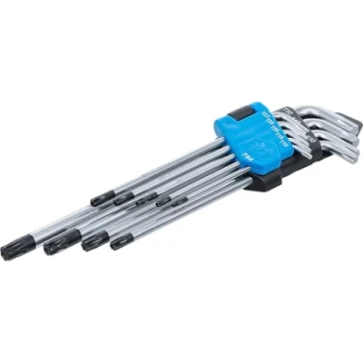 Image de BGS 794 Jeu de clés allen extra longues Profil T (pour Torx) avec perçage T10 T50 9 pièces