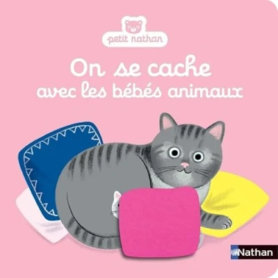 Image de On se cache avec les bébés animaux Livre coucou/caché Dès 6 mois d’occasion Très bon