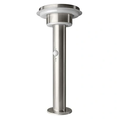 Image de LEDVANCE Lampadaire solaire à double cercle Endura Style, acier inoxydable, 6 W, acier, taille unique
