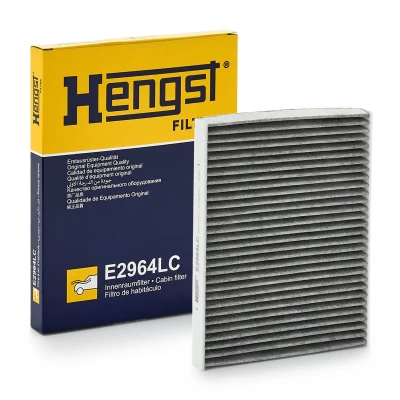 Image de HENGST FILTER E2964LC Filtre d&#039;habitacle à charbon actif 240 190 23 FORD: FIESTA 6, 7, B Max