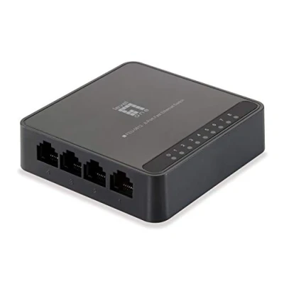 Image de LevelOne FEU 0812 commutateur réseau Fast Ethernet (10/100) Noir