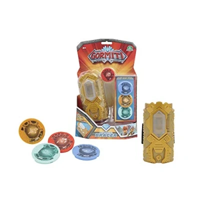 Image de Gormiti, Bracelets des éléments avec Jetons tribus, Effets Sonores et Lumineux les Jetons, Bracelet, électronique, Jouet pour Enfants dès 4 Ans, GRM06