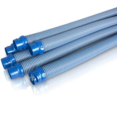 Image de Zodiac Jeu de 6 Sections Tuyaux Twist Lock, x 1m, pour Robots Nettoyeurs Piscine Hydrauliques, Bleu, W78055 100 17 12 cm