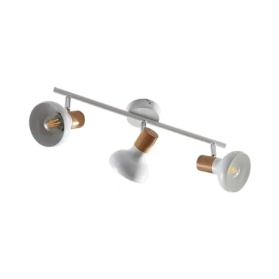 Image de Lindby Spot Fridolin à intensité variable (Moderne) en Blanc Métal e. a. pour Cuisine (à 3 lampes, E14), Lampe encastrable, plafonnier, applique