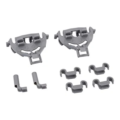 Image de DL pro Support compatible avec les roulements Bosch Siemens Neff Constructa Balay comme 428344 00428344 Set pour panier inférieur de lave vaisselle