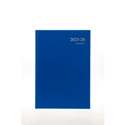 Image de Collins Debden Essentials ESSA43M.60 2324 Agenda scolaire semainier 2023 2024 Format A4 (rendez vous) pour l&#039;école, le collège ou l&#039;université Bleu