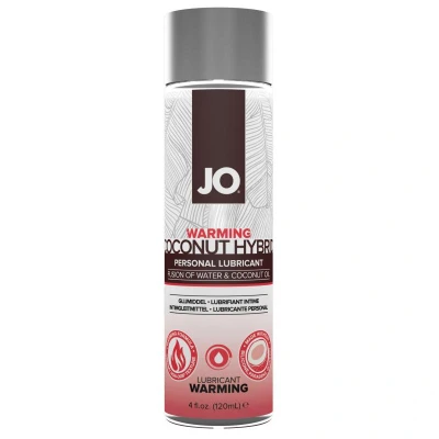 Image de System Jo Lubrifiant Hybride À La Noix De Coco Chauffant 120 Ml