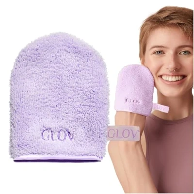 Image de Démaquillant Visage Lavable en Microfibre Serviette Nettoyante Pour Soin du Visage, Démaquillage Rapide et Efficace, Accessoire Beauté Indispensable Routine Quotidienne