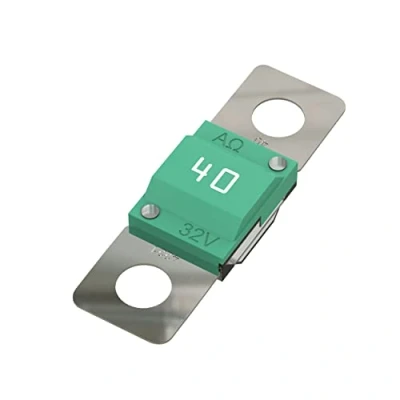 Image de AUPROTEC Fusible Midi à courant élévé/verrouillage vis 40 100A choix : 40A ampères, vert, 10 pièces