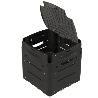 Image de RAILBLAZA Gear Hub caisse de pêche pour kayak avec 4 supports canne à internes, rangement 8 boîtes pêche, qualité supérieure et couvercle