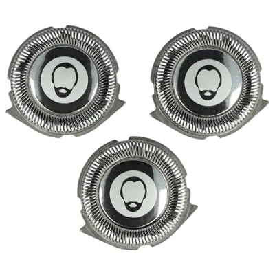 Image de vhbw 3 x tête compatible avec Philips S3120/06, S3510/06, S3510/08, S3520/06, S3520/08, S3530/06, S510, S511, S512, S520, S530, S531, S538, S550