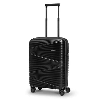 Image de Pactastic Collection 02 + BC, Noir métallisé, Koffer S (55 cm), Valise rigide avec roulettes pivotantes