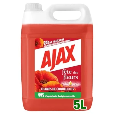 Image de AJAX BIDON 5L NETOY FLEUR ROUGE 271483/23