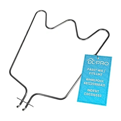 Image de DL pro Élément chauffant pour poêle Bauknecht Whirlpool Ignis 481225998421 150 W 230 V