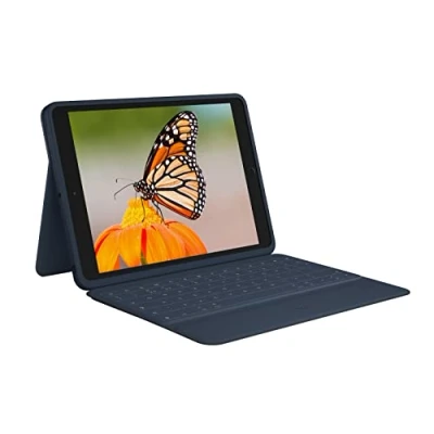Image de Logitech Rugged Combo 3 Bleu Smart Connector QWERTZ Allemand