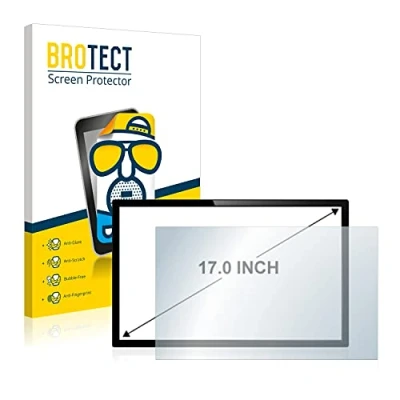 Image de brotect Protection Ecran Mat 17&quot; pour PC à écran tactile avec 17,0 pouces (43.2 cm) [341 mm x 273 mm, 4:3] Anti Reflet