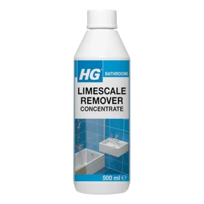 Image de HG Détartrant concentré anti calcaire pour robinet d&#039;évier et toilettes, nettoyant multi surfaces détartrant, de salle bain pommeaux douche, baignoires écrans 500 ml