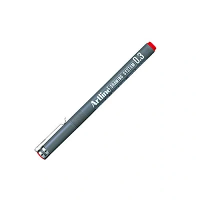 Image de Artline EK233 Drawing System Stylo Rouge