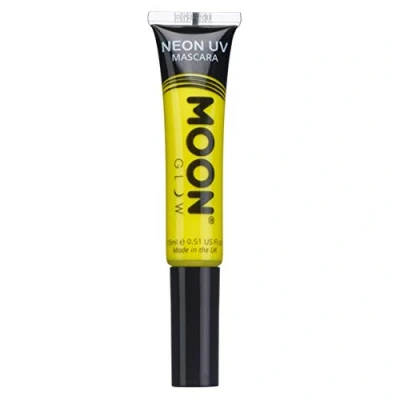 Image de Moon Glow Mascara UV néon Couleur vive, brille sous un éclairage Maquillage néon, jaune foncé, 15 ml (paquet de 1)