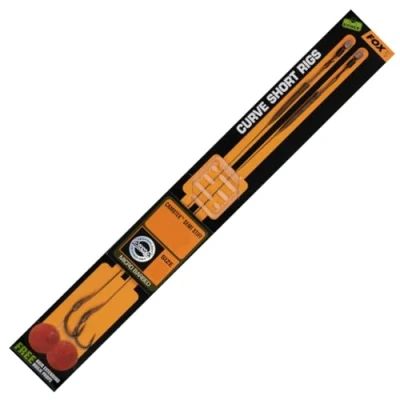 Image de Fox Curve Short Rigs Micro Ardillon (2 pcs) Maat : haak 2 35lb