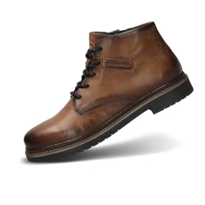 Image de bugatti Homme 331 aon30 Bottes avec Doublure Froide, Cognac, 45 EU