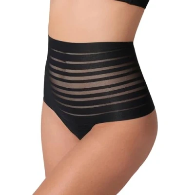 Image de Leonisa Culotte String en Dentelle Invisible Slip Taille Haute sans Couture pour Femme