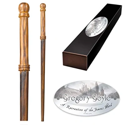 Image de The Noble Collection Gregory Goyle Character Wand 14in (36cm) Wizarding World with Name Tag Harry Potter Film Set Movie Props Wands