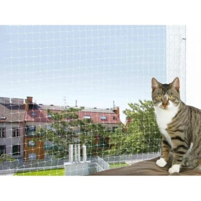 Image de Trixie Filet de Protection Transparent pour Chat, 4 x 3 m