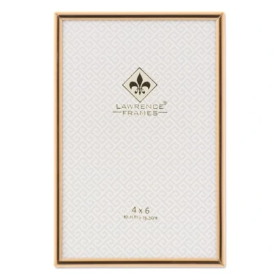 Image de Lawrence Frames Simply 670046 Cadre Photo en métal doré 10 x 15 cm