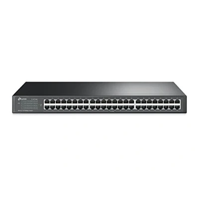 Image de TP Link 48 Port 10/100Mbps Unmanaged Ethernet Switch, 19 inch Rack Mount, Steel Case (TL SF1048)