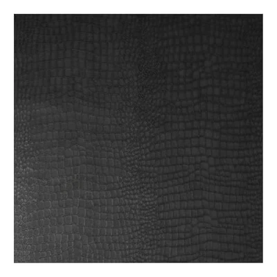 Image de Papier Peint Intissé Crocodile Vinyle Expansé 1005 x 52cm Noir