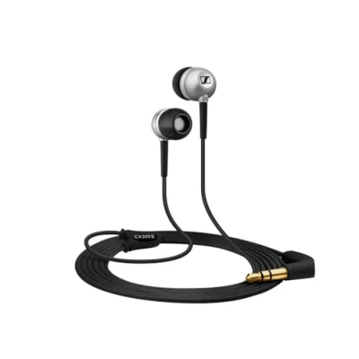Image de Sennheiser CX 300 II Precision Casque intra auriculaire Haut parleurs 1,2 m Argent