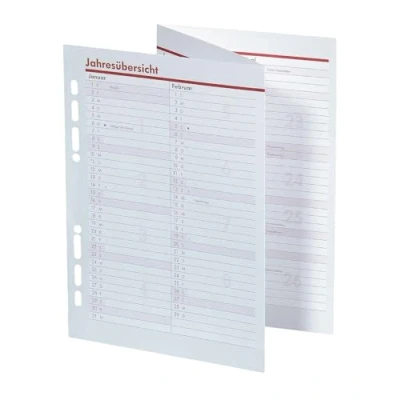 Image de bsb Aperçu de l&#039;année 2021 Taille : environ A5 6 perforations Pour organiseur rendez vous Manager, 02 0570 15