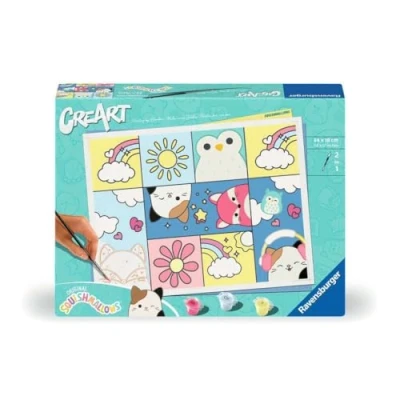 Image de Ravensburger Peluche CreArt 23727 Peinture par numéros Squishmallows À partir de 12 Ans,