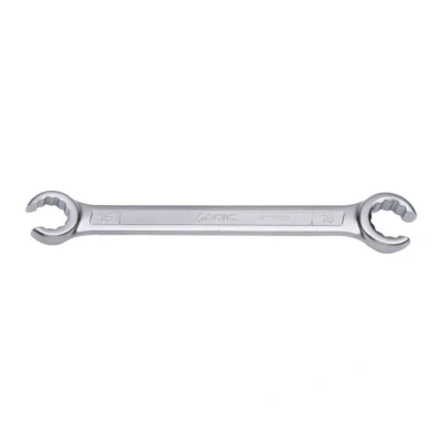 Image de SONIC 4111618 Clé à dévisser durite rigide frein 196 16x18 satiné chromé Acier chrome vanadium
