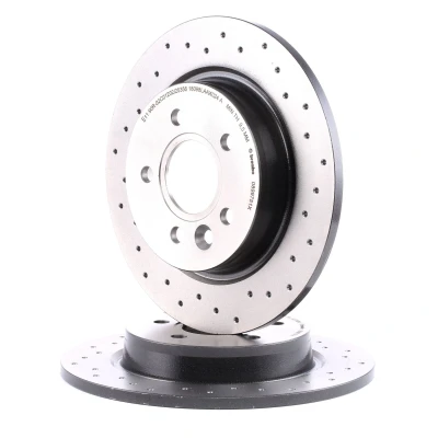 Image de BREMBO XTRA LINE 08.9975.1X Disque de frein 280 11 5 plein, troué revêtu FORD: Focus 2 Cabriolet, C Max, 2, VOLVO: V40 3/5 portes, V50, C30
